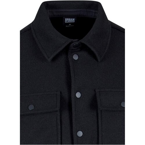 Urban Classics Plain Overshirt black 3XL