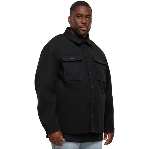 Urban Classics Plain Overshirt black 3XL