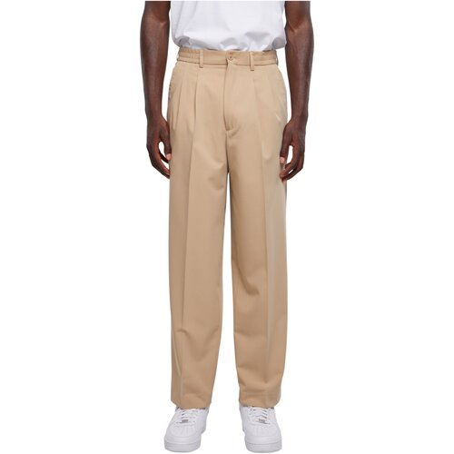 Urban Classics Wide Fit Pants warmsand 40