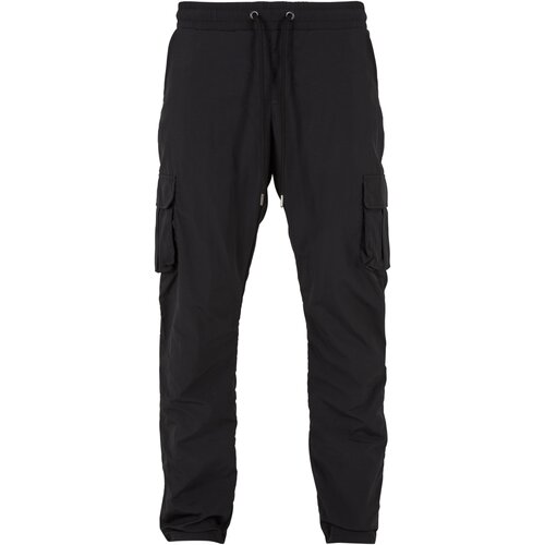 Urban Classics Straight Leg Nylon Cargo Pants black 4XL