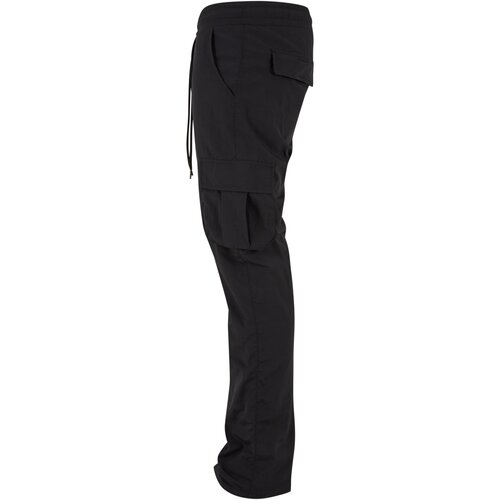 Urban Classics Straight Leg Nylon Cargo Pants black 4XL