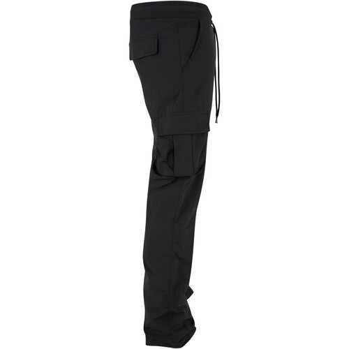 Urban Classics Straight Leg Nylon Cargo Pants black 4XL