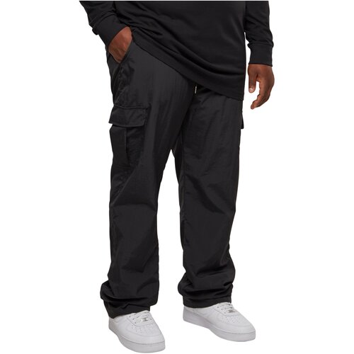 Urban Classics Straight Leg Nylon Cargo Pants black 4XL