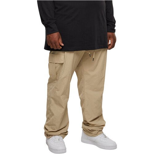 Urban Classics Straight Leg Nylon Cargo Pants concrete XXL