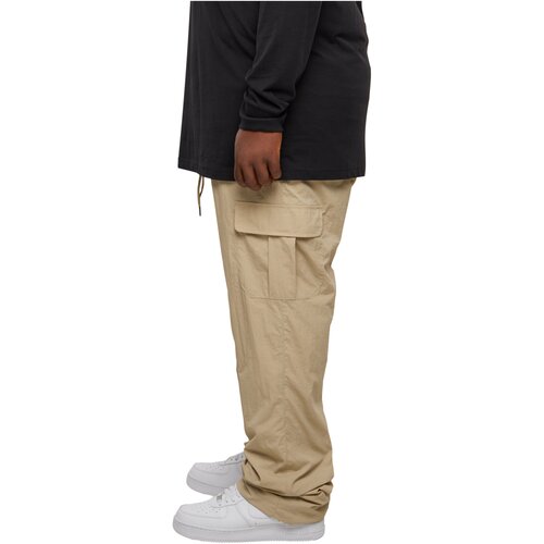 Urban Classics Straight Leg Nylon Cargo Pants concrete XXL