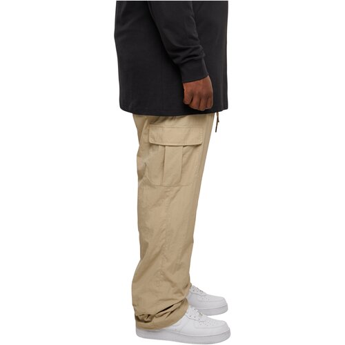 Urban Classics Straight Leg Nylon Cargo Pants concrete XXL