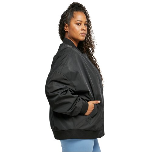 Urban Classics Ladies Recycled Oversized Light Bomber Jacket black 3XL