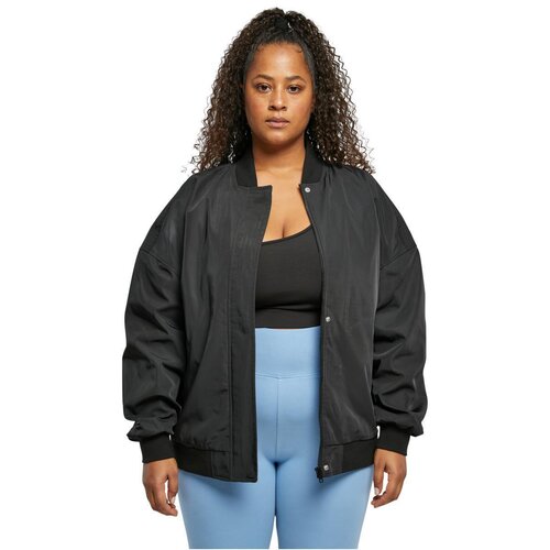 Urban Classics Ladies Recycled Oversized Light Bomber Jacket black 3XL