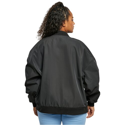 Urban Classics Ladies Recycled Oversized Light Bomber Jacket black 3XL