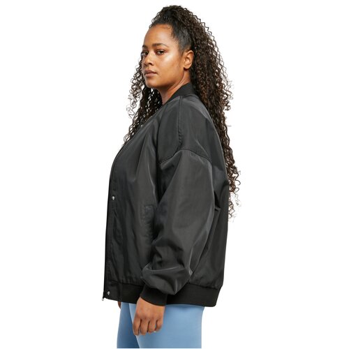 Urban Classics Ladies Recycled Oversized Light Bomber Jacket black 3XL