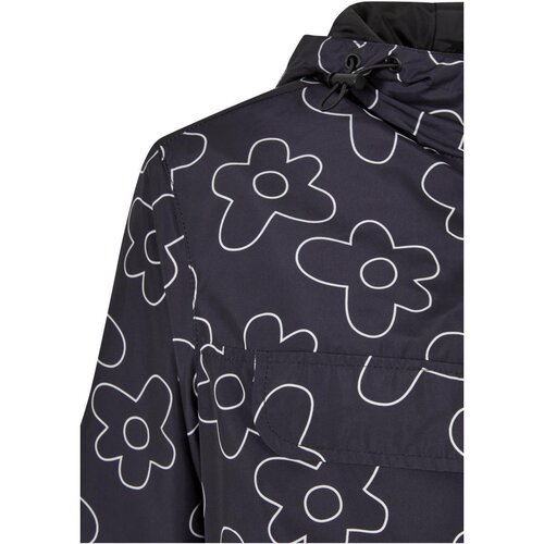 Urban Classics Ladies AOP Pullover Jacket blackflower XS