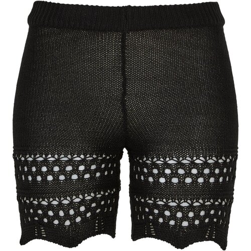 Urban Classics Ladies Crochet Knit Shorts