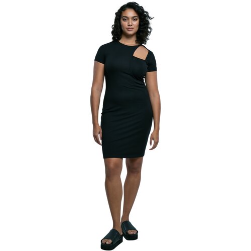 Urban Classics Ladies Cut Out Dress black 3XL