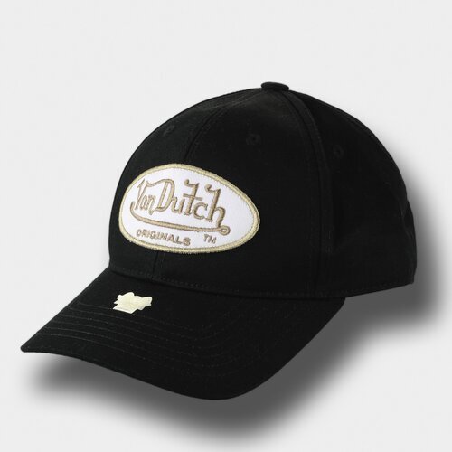 Von Dutch Originals DB Denver Dad Baseball Cap Black/Gold