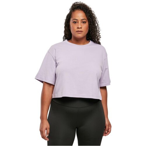 Urban Classics Ladies Short Oversized Tee 2-Pack lilac+softyellow 5XL