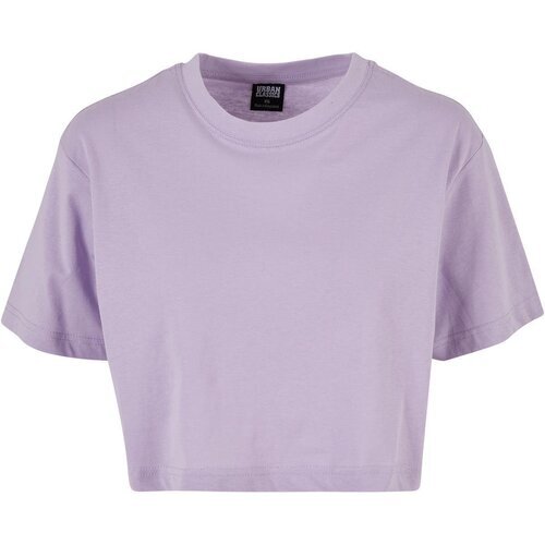 Urban Classics Ladies Short Oversized Tee 2-Pack lilac+softyellow 5XL