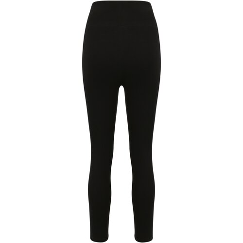 Urban Classics Ladies High Waist Jersey Leggings 2-Pack black+black 4XL