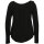 Urban Classics Ladies Viscose Button Up Longsleeve black XS