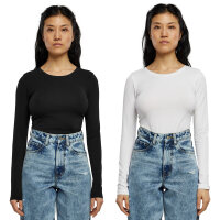 Urban Classics Ladies Stretch Jersey Longsleeve Body