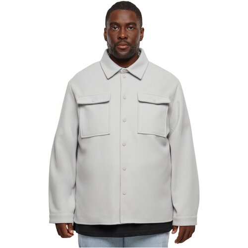 Urban Classics Plain Overshirt lightasphalt XXL