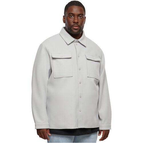 Urban Classics Plain Overshirt lightasphalt XXL