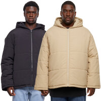 Urban Classics Hooded Block Puffer Jacket