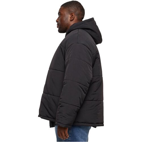Urban Classics Hooded Block Puffer Jacket black 3XL