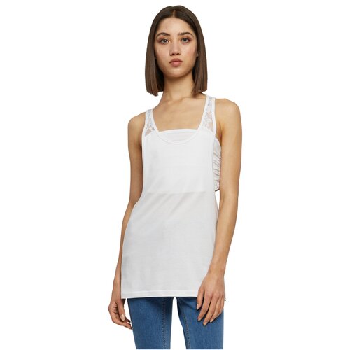 Urban Classics Ladies Flower Laces Loose Tank