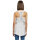 Urban Classics Ladies Long Leo Print Loose Tank wht/blk XS