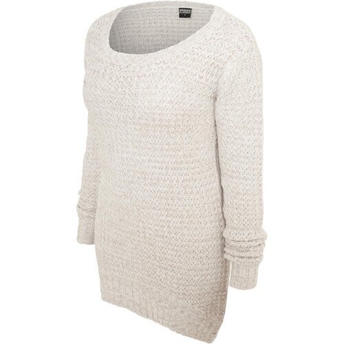 Urban Classics Ladies Long Wideneck Sweater offwhite XXL