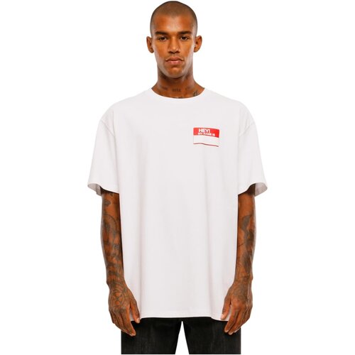 Mister Tee Hey! My Name Is Oversize Tee white XXL