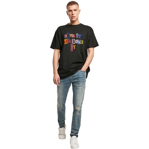 Mister Tee Hate it or Love it Oversize Tee black 3XL