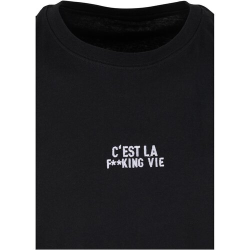 Mister Tee Cest La F**king Vie EMB Tee black XXL