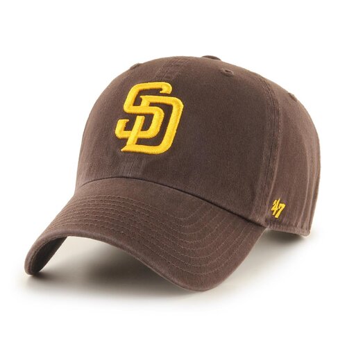 47 Brand MLB San Diego Padres 47 CLEAN UP Cap