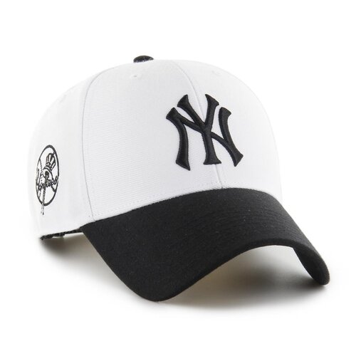 47 Brand MLB New York Yankees Sure Shot Snapback Cap TT ?47 MVP White