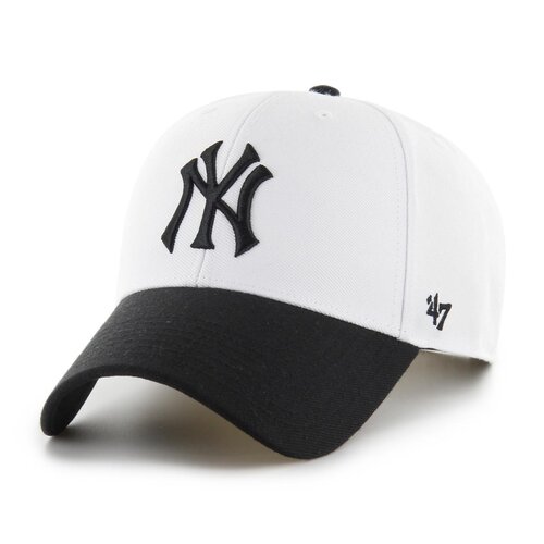 47 Brand MLB New York Yankees Sure Shot Snapback Cap TT ?47 MVP White