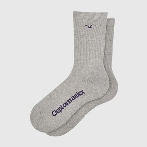 Cleptomanicx Socks Ligull Heather Gray 42-46