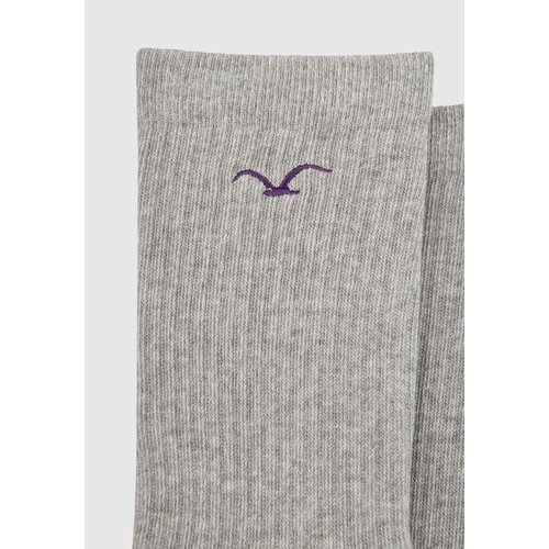 Cleptomanicx Socks Ligull Heather Gray 42-46