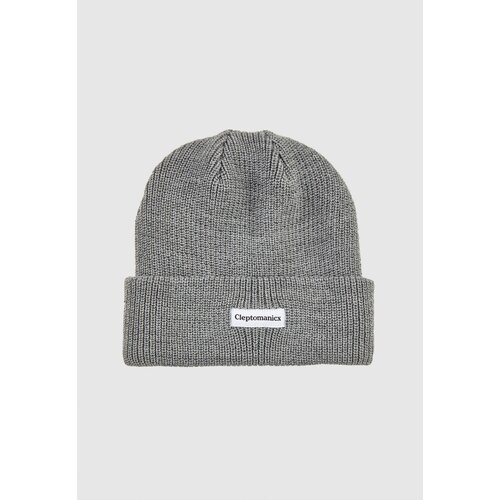 Cleptomanicx Beanie Shortie2 Heather Gray