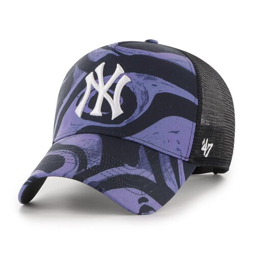 47 Brand Cap MLB New York Yankees Enamel Twist Mesh 47 MVP DT Purple