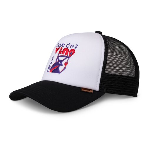 Djinns HFT Cap Food Vino Black/White