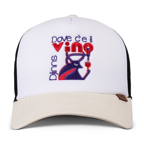 Djinns HFT Cap Food Vino Pino/White