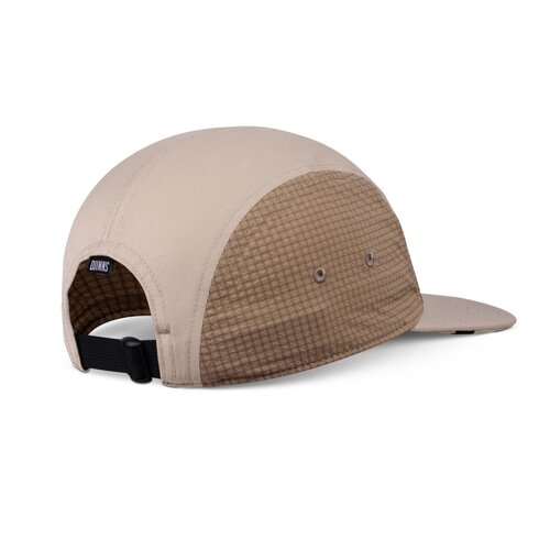 Djinns 5 Panel Flat Cap Resting Man Sand/Royal