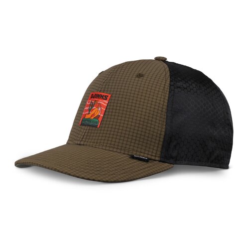 Djinns 6 Panel TrueFit Resting Man Olive/Black