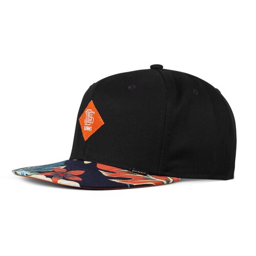 Djinns 6 Panel Snapback Aloha Classic Multi Rust/Black