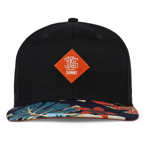 Djinns 6 Panel Snapback Aloha Classic Multi Rust/Black