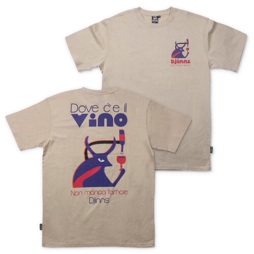 Djinns T-Shirt Food Vino Pino S