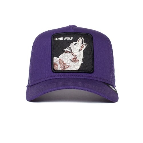 Goorin Bros. Lil Lobo Kids Trucker Cap The Farm Animal Purple