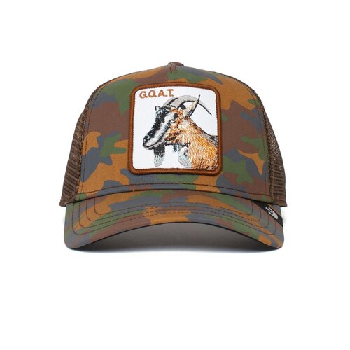 Goorin Bros. Clay Henry Baseball Trucker Cap The Farm Animal Brown