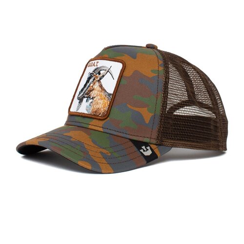 Goorin Bros. Clay Henry Baseball Trucker Cap The Farm Animal Brown